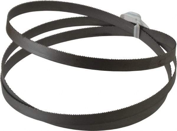Irwin Blades - 14 TPI, 5' 5" Long x 1/2" Wide x 0.035" Thick, Welded Band Saw Blade - Bi-Metal, Toothed Edge, Wavy Tooth Set - Benchmark Tooling