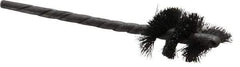 Osborn - 5/8" Diam Helical Steel Tube Brush - 0.005" Filament Diam, 1" Brush Length, 3-1/2" OAL, 1/8" Diam Shank - Benchmark Tooling