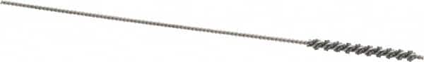 Osborn - 0.105" Diam Helical Nylon Tube Brush - 1" Brush Length, 4" OAL, 0.046" Diam Shank - Benchmark Tooling