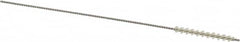 Osborn - 0.105" Diam Helical Nylon Tube Brush - 1" Brush Length, 4" OAL, 0.046" Diam Shank - Benchmark Tooling
