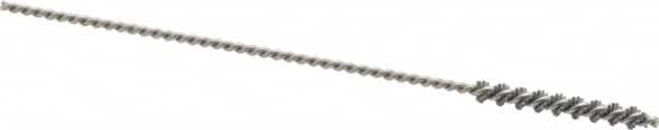 Osborn - 0.135" Diam Helical Nylon Tube Brush - 1" Brush Length, 4" OAL, 0.067" Diam Shank - Benchmark Tooling