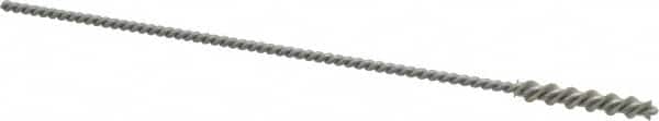 Osborn - 0.165" Diam Helical Nylon Tube Brush - 1" Brush Length, 5" OAL, 0.093" Diam Shank - Benchmark Tooling