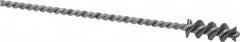 Osborn - 0.385" Diam Helical Nylon Tube Brush - 1" Brush Length, 5" OAL, 0.152" Diam Shank - Benchmark Tooling