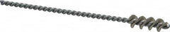 Osborn - 0.385" Diam Helical Nylon Tube Brush - 1" Brush Length, 5" OAL, 0.152" Diam Shank - Benchmark Tooling