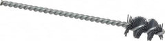 Osborn - 0.64" Diam Helical Nylon Tube Brush - 1" Brush Length, 5" OAL, 0.169" Diam Shank - Benchmark Tooling