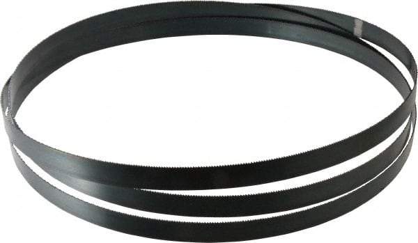Starrett - 14 TPI, 10' 5" Long x 3/4" Wide x 0.032" Thick, Welded Band Saw Blade - Carbon Steel, Toothed Edge, Raker Tooth Set, Flexible Back, Contour Cutting - Benchmark Tooling