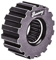 Browning - 1" Inside x 2-1/2" Outside Diam, Timing Belt Pulley - Steel - Benchmark Tooling