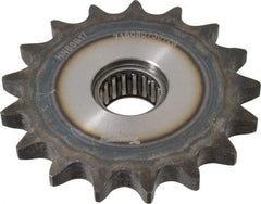 Browning - 4.46" Outside Diam, Steel, Chain Idler Sprocket - Chain Size 60 - Benchmark Tooling