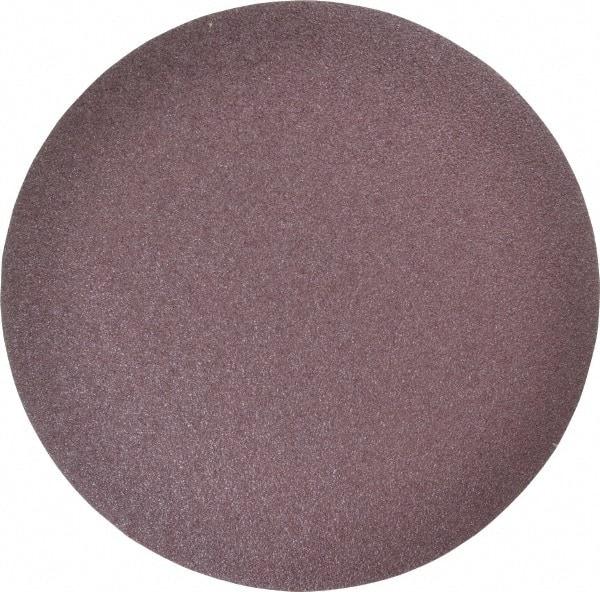 3M - 12" Diam, 36 Grit Aluminum Oxide Adhesive PSA Disc - Very Coarse Grade, X Weighted Cloth Backing, For Bench Top Motors, Random Orbital Sanders - Benchmark Tooling