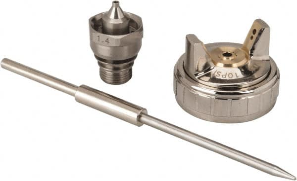 Value Collection - Paint Sprayer Nozzle Kit - 1.4mm Nozzle Diameter - Benchmark Tooling