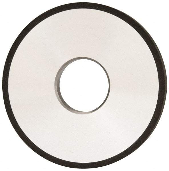 Made in USA - 4" Diam x 1-1/4" Hole x 3/8" Thick, N Hardness, 150 Grit Surface Grinding Wheel - Diamond, Type 1A1, Very Fine Grade - Benchmark Tooling