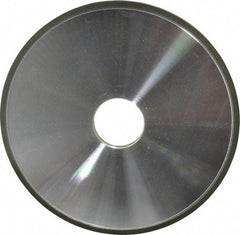 Made in USA - 6" Diam x 1-1/4" Hole x 1/4" Thick, N Hardness, 150 Grit Surface Grinding Wheel - Diamond, Type 1A1, Very Fine Grade - Benchmark Tooling