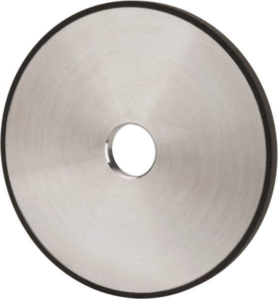 Made in USA - 7" Diam x 1-1/4" Hole x 3/8" Thick, N Hardness, 100 Grit Surface Grinding Wheel - Diamond, Type 1A1, Fine Grade - Benchmark Tooling