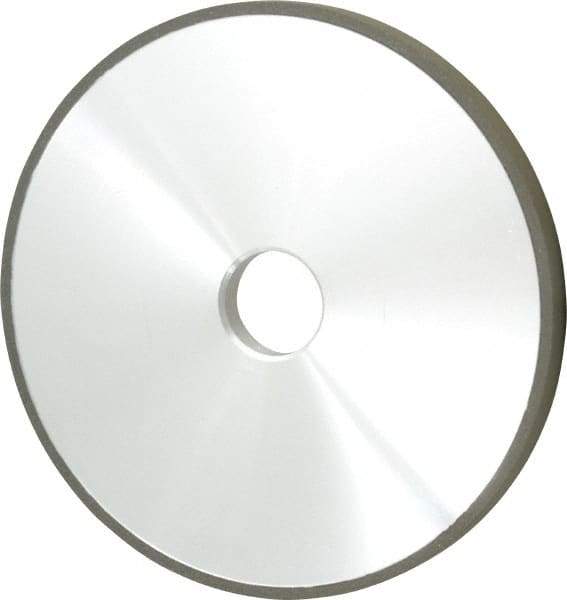 Made in USA - 7" Diam x 1-1/4" Hole x 1/2" Thick, N Hardness, 100 Grit Surface Grinding Wheel - Diamond, Type 1A1, Fine Grade - Benchmark Tooling