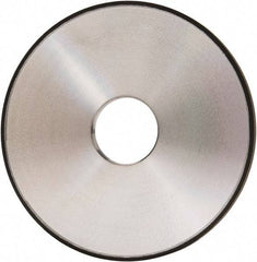 Made in USA - 5" Diam x 1-1/4" Hole x 1/4" Thick, N Hardness, 150 Grit Surface Grinding Wheel - Diamond, Type 1A1, Very Fine Grade - Benchmark Tooling