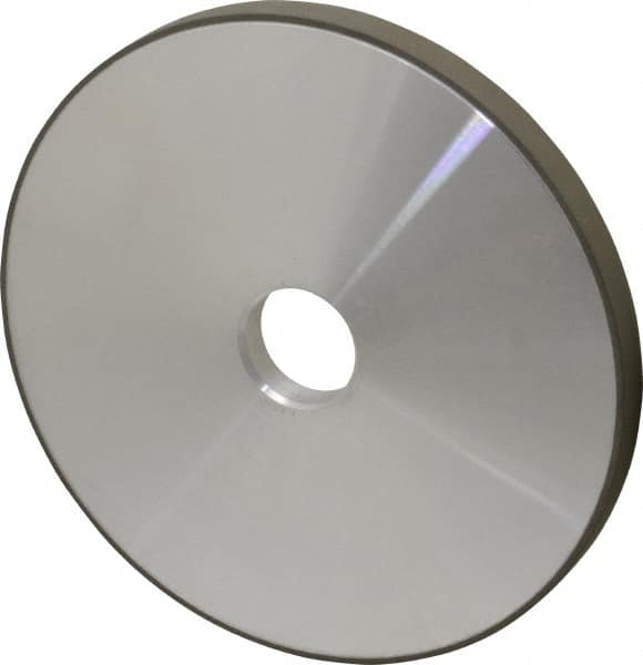 Made in USA - 7" Diam x 1-1/4" Hole x 1/2" Thick, N Hardness, 220 Grit Surface Grinding Wheel - Diamond, Type 1A1, Very Fine Grade - Benchmark Tooling