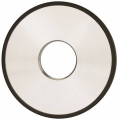 Made in USA - 4" Diam x 1-1/4" Hole x 1/4" Thick, N Hardness, 220 Grit Surface Grinding Wheel - Diamond, Type 1A1, Very Fine Grade - Benchmark Tooling