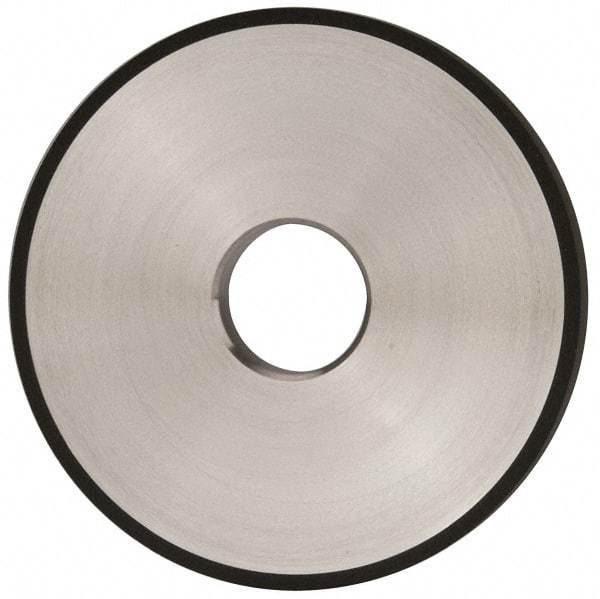 Made in USA - 5" Diam x 1-1/4" Hole x 1/2" Thick, N Hardness, 150 Grit Surface Grinding Wheel - Diamond, Type 1A1, Very Fine Grade - Benchmark Tooling