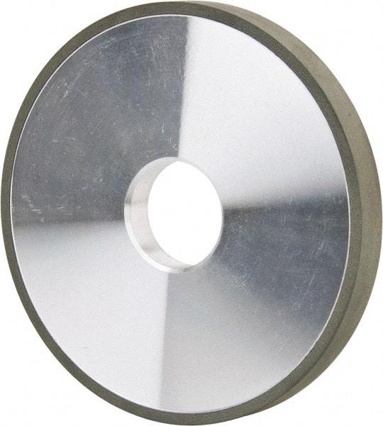 Made in USA - 5" Diam x 1-1/4" Hole x 1/2" Thick, N Hardness, 220 Grit Surface Grinding Wheel - Diamond, Type 1A1, Very Fine Grade - Benchmark Tooling