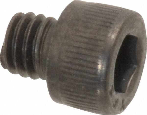Value Collection - #10-32 UNF Hex Socket Drive, Socket Cap Screw - Alloy Steel, Black Oxide Finish, Fully Threaded, 3/16" Length Under Head - Benchmark Tooling