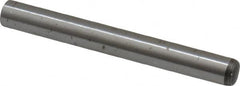 Value Collection - 4mm Diam x 35mm Pin Length Alloy Steel Standard Dowel Pin - C 58-62 Hardness, 5,930 Lb Breaking Strength, 1 Rounded End - Benchmark Tooling
