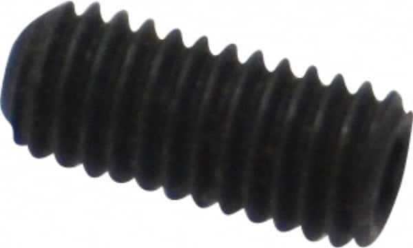 Value Collection - #10-32 UNF, 7/16" OAL, Cup Point Set Screw - Alloy Steel, 3/32" Key - Benchmark Tooling