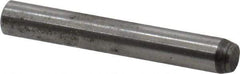 Value Collection - 1/16" Diam x 7/16" Pin Length Alloy Steel Standard Dowel Pin - C 50-58 Hardness, 800 Lb Breaking Strength, 1 Beveled & 1 Rounded End - Benchmark Tooling
