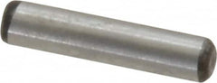 Value Collection - 3/32" Diam x 7/16" Pin Length Alloy Steel Standard Dowel Pin - C 50-58 Hardness, 1,800 Lb Breaking Strength, 1 Beveled & 1 Rounded End - Benchmark Tooling