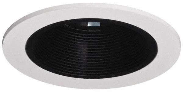 Cooper Lighting - 5-1/16 Inch Wide, Water Resistant, White Fixture Baffle Trim - Aluminum, UL/cUL Wet Location Listed - Benchmark Tooling
