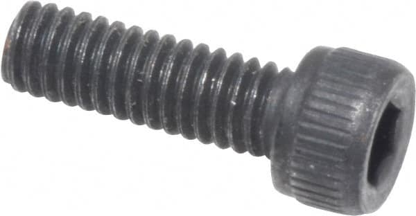 Value Collection - #3-56 UNF Hex Socket Drive, Socket Cap Screw - Alloy Steel, Black Oxide Finish, Fully Threaded, 5/16" Length Under Head - Benchmark Tooling