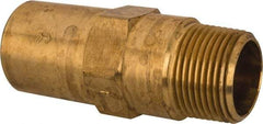 Specialty Mfr - 3/4" Brass Check Valve - Inline, FNPT x MNPT, 500 WOG - Benchmark Tooling