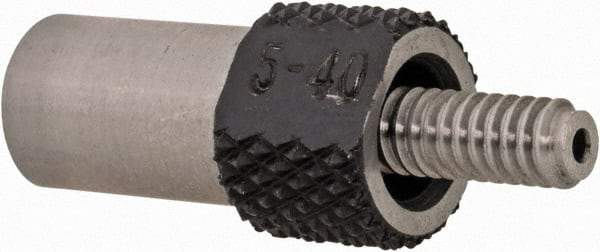 TE-CO - No.5-40 UNC, 5/16 Inch Thread, 3/8 Inch Shaft Length, Tapped Hole Location Gage - Steel, 5/16 Inch Head Diameter, 7/8 Inch Overall Length - Benchmark Tooling