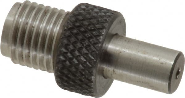 TE-CO - 3/8-24 UNF, 3/8 Inch Thread, 3/8 Inch Shaft Length, Tapped Hole Location Gage - Steel, 1/2 Inch Head Diameter, 1 Inch Overall Length - Benchmark Tooling