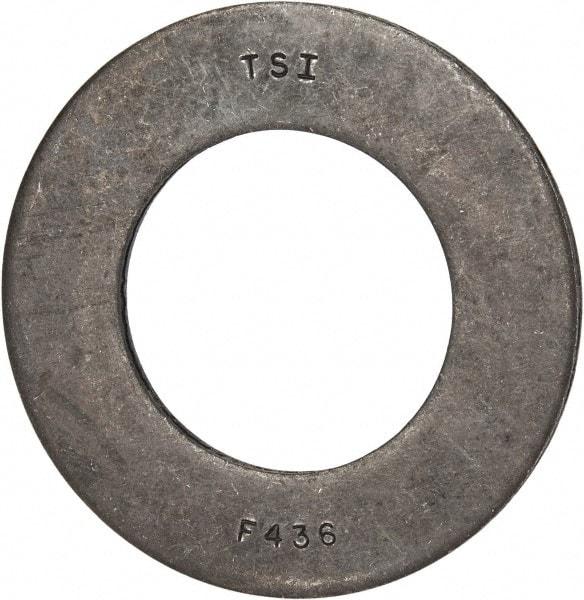 Value Collection - 2" Screw, Grade 8 Alloy Steel SAE Flat Washer - 2-1/8" ID x 3-3/4" OD, 0.196" Thick, Plain Finish - Benchmark Tooling