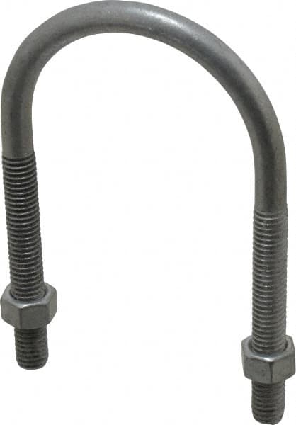 Cooper Crouse-Hinds - Malleable Iron Rigid U-Bolts - 2" Rigid, Electrogalvanized Finish - Benchmark Tooling