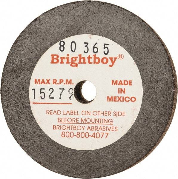 Cratex - 2" Diam x 1/4" Hole x 1/4" Thick, 46 Grit Surface Grinding Wheel - Coarse Grade - Benchmark Tooling