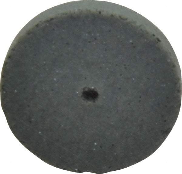 Cratex - 7/8" Diam x 1/16" Hole x 1/8" Thick, Surface Grinding Wheel - Silicon Carbide, Coarse Grade, 25,000 Max RPM, Rubber Bond, No Recess - Benchmark Tooling