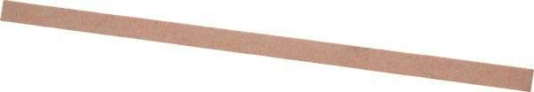 Made in USA - 180 Grit Aluminum Oxide Rectangular Polishing Stone - Very Fine Grade, 1/4" Wide x 6" Long x 1/8" Thick - Benchmark Tooling