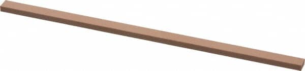Made in USA - 400 Grit Aluminum Oxide Rectangular Polishing Stone - Super Fine Grade, 1/4" Wide x 6" Long x 1/8" Thick - Benchmark Tooling