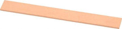 Value Collection - 220 Grit Aluminum Oxide Rectangular Polishing Stone - Very Fine Grade, 1/2" Wide x 4" Long x 1/16" Thick - Benchmark Tooling