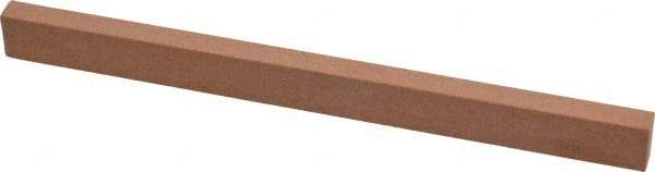 Made in USA - 180 Grit Aluminum Oxide Rectangular Polishing Stone - Very Fine Grade, 1/2" Wide x 6" Long x 1/4" Thick - Benchmark Tooling
