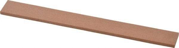 Made in USA - 180 Grit Aluminum Oxide Rectangular Polishing Stone - Very Fine Grade, 3/4" Wide x 6" Long x 1/8" Thick - Benchmark Tooling