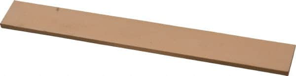 Made in USA - 600 Grit Aluminum Oxide Rectangular Polishing Stone - Super Fine Grade, 3/4" Wide x 6" Long x 1/8" Thick - Benchmark Tooling