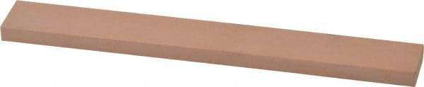 Made in USA - 320 Grit Aluminum Oxide Rectangular Polishing Stone - Extra Fine Grade, 3/4" Wide x 6" Long x 1/4" Thick - Benchmark Tooling