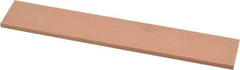 Made in USA - 400 Grit Aluminum Oxide Rectangular Polishing Stone - Super Fine Grade, 1" Wide x 6" Long x 1/8" Thick - Benchmark Tooling