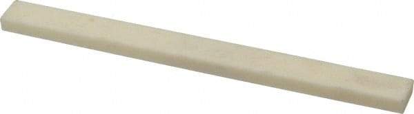 Norton - 150 Grit Aluminum Oxide Rectangular Polishing Stone - Very Fine Grade, 1/2" Wide x 6" Long x 1/4" Thick, Oil Filled - Benchmark Tooling
