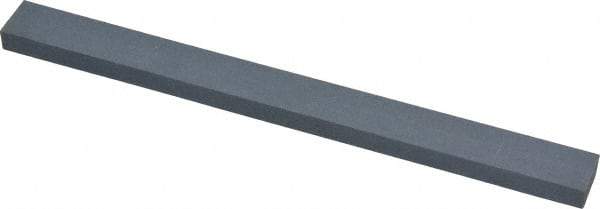 Norton - 320 Grit Silicon Carbide Rectangular Polishing Stone - Extra Fine Grade, 1/2" Wide x 6" Long x 1/4" Thick - Benchmark Tooling