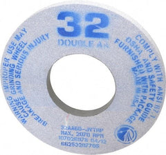 Norton - 12" Diam x 5" Hole x 1" Thick, J Hardness, 60 Grit Surface Grinding Wheel - Aluminum Oxide, Type 1, Medium Grade, 2,070 Max RPM, Vitrified Bond, No Recess - Benchmark Tooling