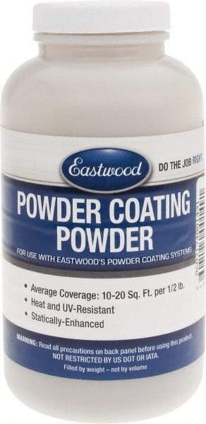 Made in USA - 8 oz Gold Paint Powder Coating - Polyurethane, 10 Sq Ft Coverage - Benchmark Tooling