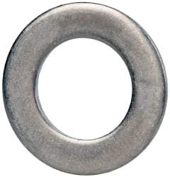 Made in USA - 1/2" Screw, Grade AN960 Stainless Steel Standard Flat Washer - 0.515" ID x 7/8" OD, 0.063" Thick, Passivated Finish, Meets Military Specifications - Benchmark Tooling